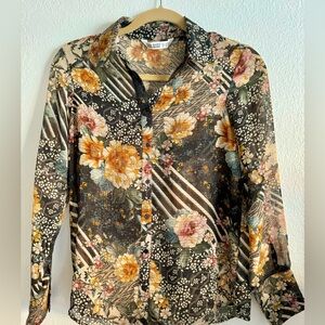 Zara Floral Top